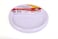 Hotpack White Plastic Plate 10 inch 25 + 5 Pieces Free Offer Pack