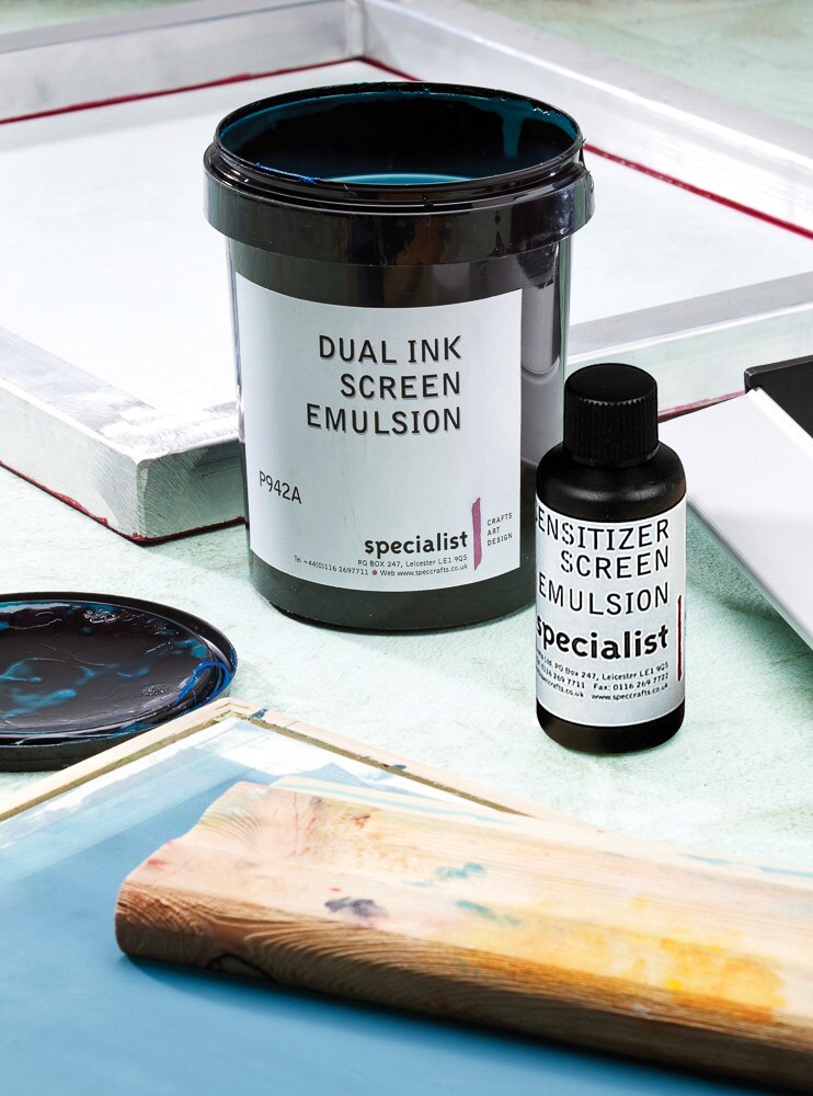 Buy Specialist Crafts Dual Ink Professional Stencil Emulsion 900g ...