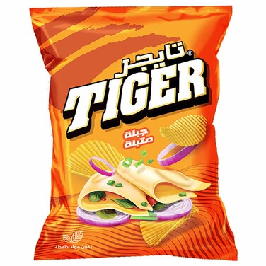 Tiger Spiced Cheese Potato Chips 170g