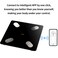 Kkmoon-USB Rechargeable Intelligent BT Digital Body Fat Electronic Scale Measuring Weight with 59 Item Data BT Connection Voice Broadcast