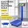 ABBASALI HEAVY DUTY FOLDABLE DIGITAL PLATFORM SCALE WITH STEEL PLATFORM USED IN SHOP,WAREHOUSE,GYM,SCHOOL ETC (100 KG)