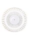 Generic 480-Piece Round Head Sewing Pins Set White/Silver 75X75X30mm