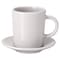 Dinera - Espresso Cup And Saucer, Beige, 9 Cl