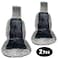 Generic Universal Seat Cushion For Car 2 Pcs - Grey