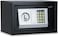 Rubik Safe Box with Digital Keypad and Key Lock for Money Cash Jewelry Office Home Office Security (Size 31x20x20cm) Black