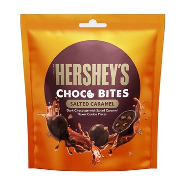 Hershey&#39;s Choco Bites Salted Caramel 81gr