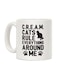 muGGyz Probably Overthinking Printed Coffee Mug White