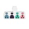 Elexon Socket 3 Way with 2 USB