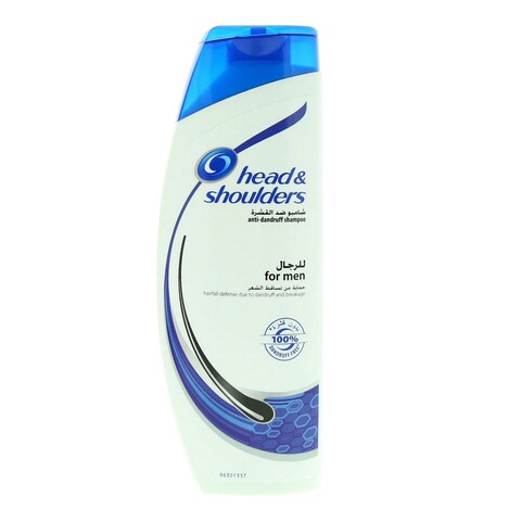 Head & Shoulders Hairfall Defense Anti-Dandruff Shampoo For Men 400 Ml ...