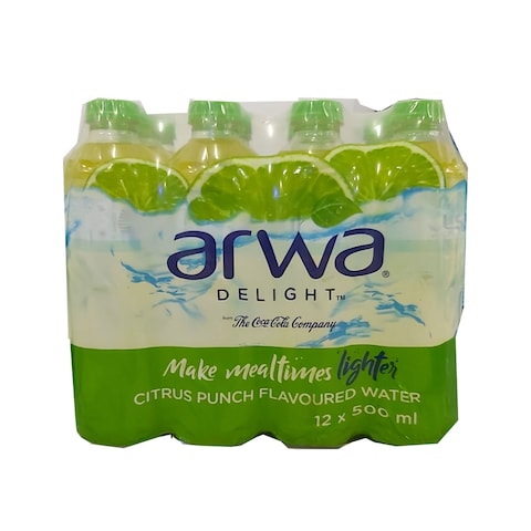 Arwa Delight Citrus Punch Flavoured Water 500mlx12&#39;s