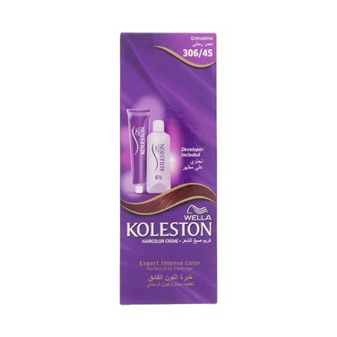 Wella Koleston Hair Color 306/45 Red Passion 100ML