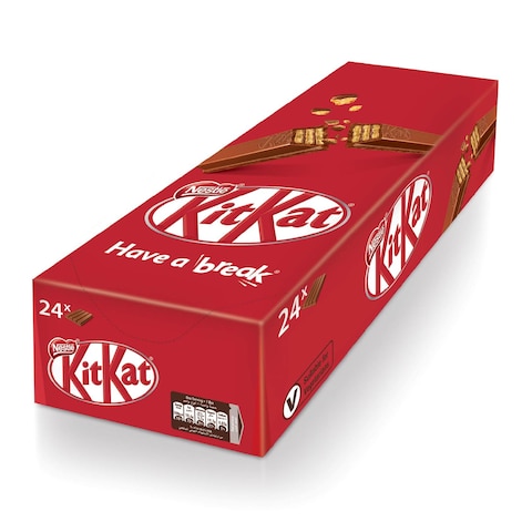 Nestle Kitkat 4 Finger Milk Chocolate Wafer - 41.5 grams - 24 Pieces