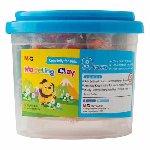 M&amp;G Clay 9 Colors 04467