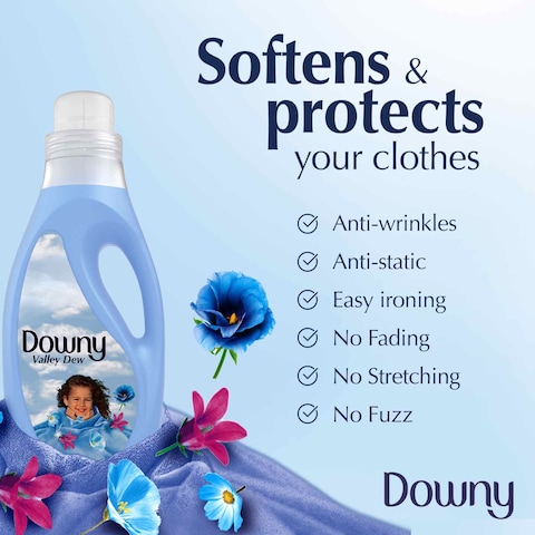 Downy Regular Fabric Softener Valley Dew 3L&nbsp;