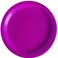 Party Time 12-Pieces 9" Purple Paper Plate Disposable Tableware for Wedding Birthday Anniversary Themed Party Occasion Party Supplies
