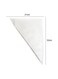Generic 100-Piece Disposable Pastry Bags White 21X32X38cm