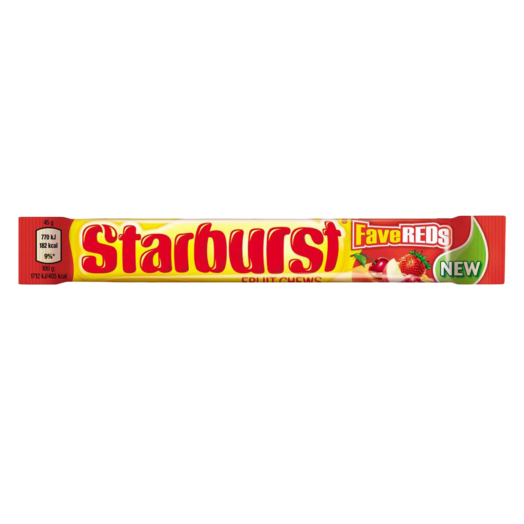 Starburst Fave Reds Fruit Chews Candy 45 Gram
