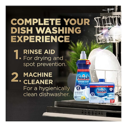 Finish Powerball Ultimate All in One Dishwasher Detergent, Lemon Sparkle Scent, 48 Tablets