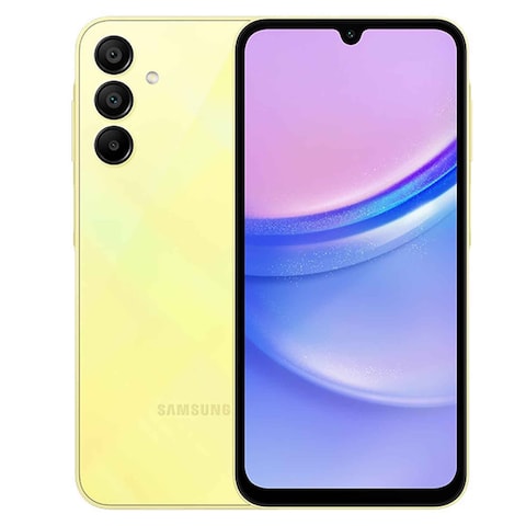 Samsung A15 Dual SIM 4GB RAM 128GB 4G LTE Yellow