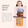 Little Story ROLE PLAY MECHANIC/TOOLS TABLE TOY SET LUGGAGE CASE (39 Pcs) - Yellow, 4-IN-1 Mode