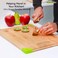 Royalford Natural Bamboo Chopping Board, Large Kitchen Cutting Board (40X28X1.5) cm - Best For Food Prep, Meat, Vegetables, Bread &amp; Cheese, Professional Grade For Strength, Durability &amp; Lightweight