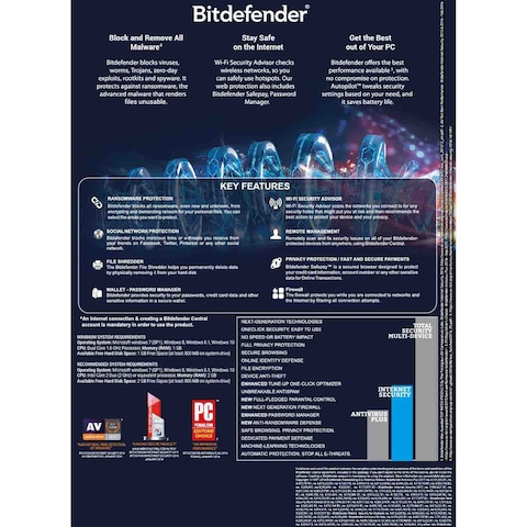 Bitdefender Internet Security 2018 3 User