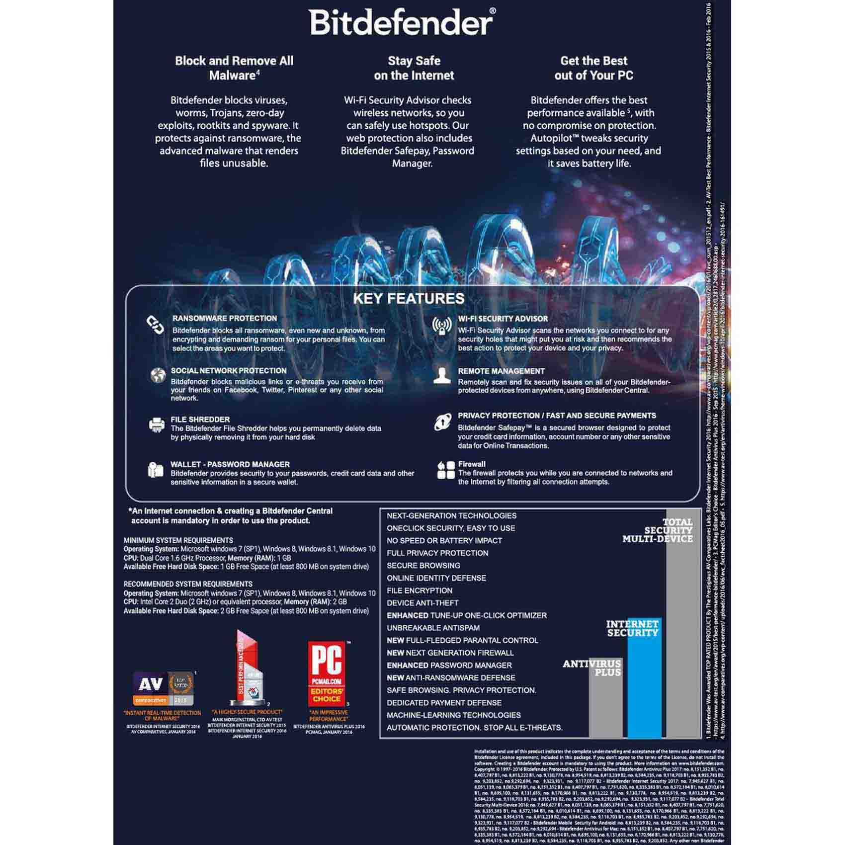 Bitdefender Internet Security 2018 3 User