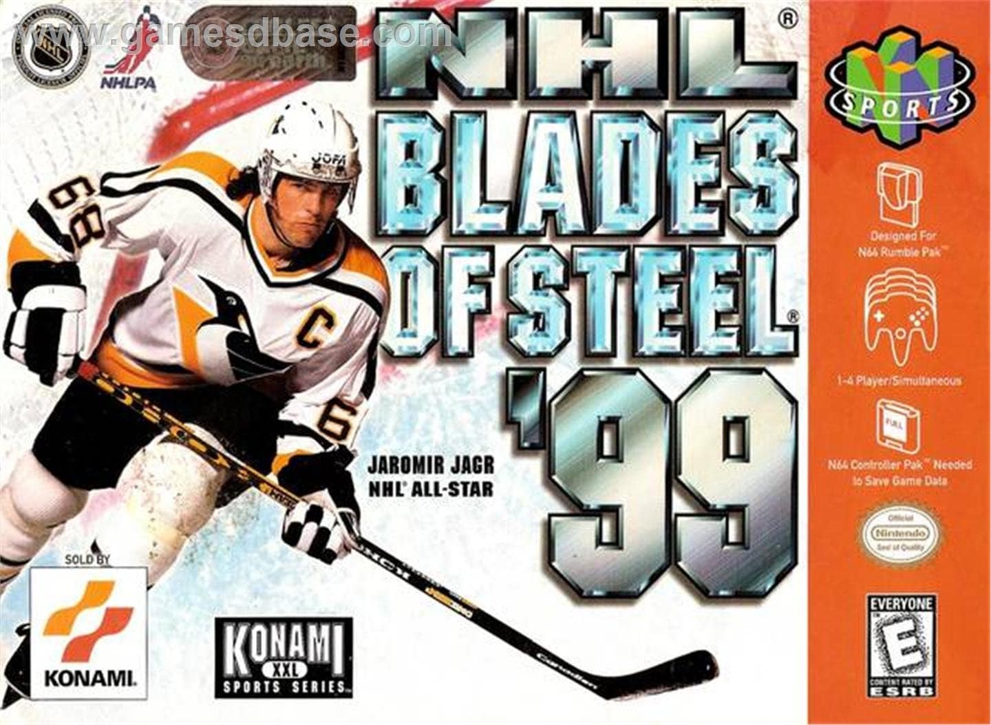 نينتيندو NINTENDO 64 Nhl Blades Of Steel 99