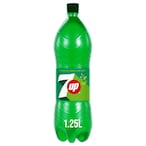 Buy 7Up  Carbonated Soft Drink  Plastic Bottle  1.25L in UAE