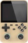 D007 Handheld Game Console Support Linux, Built in 10000+ Classic Games, 3.5 Inch IPS Screen Handheld Console with 3D Joystick, WiFi Retro Handheld Game Console,Champagne