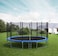 Trampoline 12Ft, High Quality Kids Trampoline Fitness Exercise Equipment Outdoor Garden Jump Bed Trampoline With Safety Enclosure