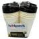 HOTPACK WHITE HD CUP W LID 20PC 12O