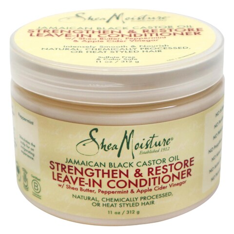 Shea Moisture Jamaican Black Castor Oil Strengthen And Restore Leave In Conditioner 312g