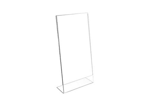 Generic Acrylic Sign Holder L-Type Dl 100 X 210 mm