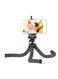 Generic Mini Flexible Octopus Tripod Stand Holder With Smartphone Clip Black/Grey