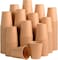 Lavish 12 Oz Kraft Paper Compostable Disposable Cups 1000 Pcs, Hot Or Cold Beverage Drinking
