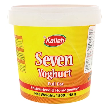 Kalleh Full Fat Seven Yoghurt, 1.5kg
