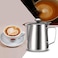 Generic-Stainless Steel Milk Frothing Pitcher Milk Foam Container Milk Cup Espresso Measuring Cups Coffe Appliance 1000cc