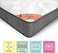Karnak Home Orthopedic (Medium Feel) Dual Comfort Reversible Mattress With 2 Free Pillows, 5 Years Warranty, Thickness 25Cm (Short King - W150 X L190Cm)