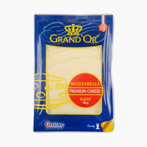 GrandOr Mozzarella Slices Cheese 160GR Online | Carrefour Lebanon