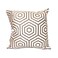 Printed Cushion Honey Comb