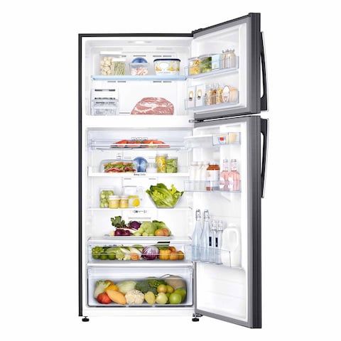 Samsung Rt67K6541Bs Double Door Fridge 530L Silver