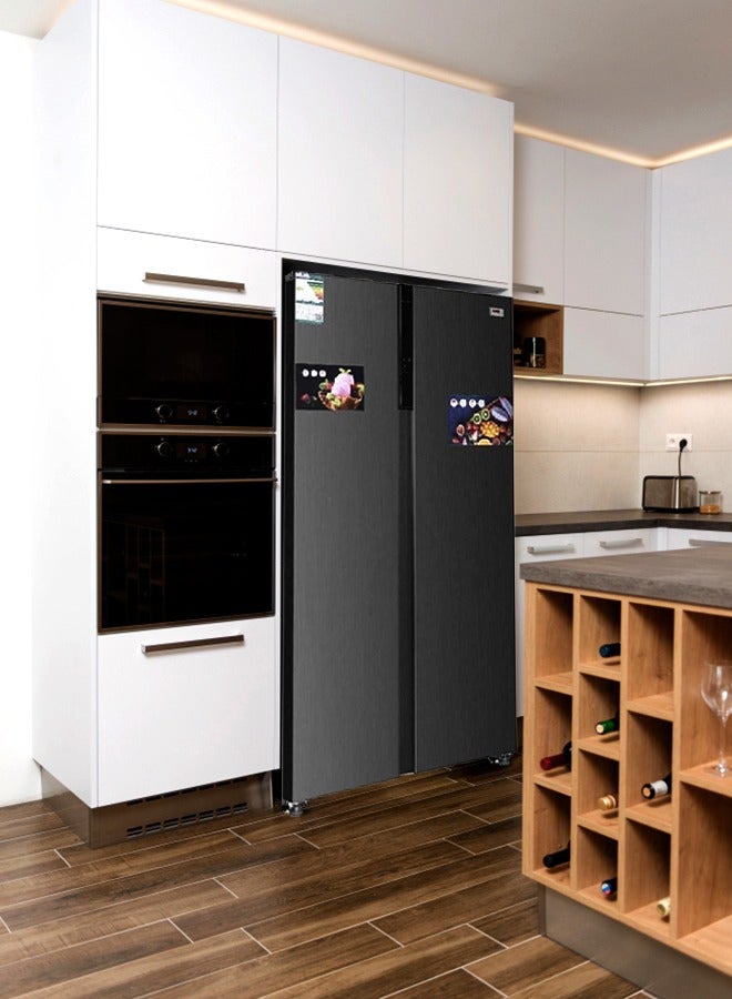 Haam Side By Side Refrigerator, 20.5 Feet, HM940SSD-O23INV (Installation Not Included)