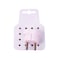 Best Plug Adapter Type F to Type G - White