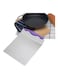 Generic Stainless Steel Cake Transfer Shovel Silver/Purple 242x30x203mm