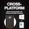 Seagate One Touch 16TB External Hard Drive, With Built-In Hub, USB-C and USB 3.0 Port, Compatible with Windows and Mac, Black   STLC16000400