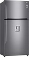 LG 760L Top Freezer Refrigerator With Water Dispenser Inverter Linear Compressor Platinum, Silver, GR-F882HLHU