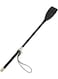 Generic Premium Pu Leather Horse Crop Black Real Riding Horse Crop Whip Equestrian Training