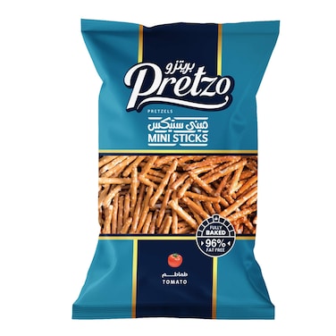 بريتزو ميني ستيكس بالطماطم - 70 جم