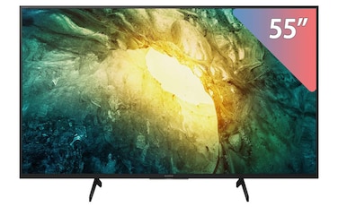 تليفزيون سوني KD-55X7500H - 55 بوصة فائق الدقة ال اي دي سمارت مع نظام أندرويد